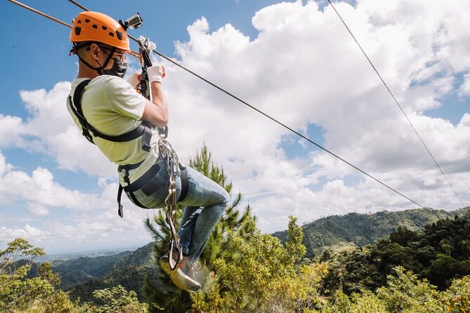 Zipline Adventure Tour - Eight cables with different speeds and lengths