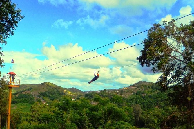 Zipline Canopy Tour with Transport from San Juan - The First Four Lines: Practice Before the Thrill